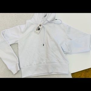 Reflex white hoodie 158